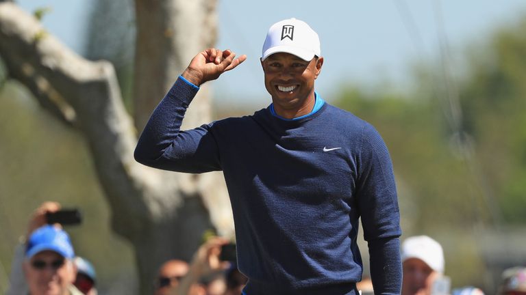 Tiger Woods during the first round at the Arnold Palmer Invitational Presented By MasterCard at Bay Hill Club and Lodge on March 15, 2018 in Orlando, Florida.