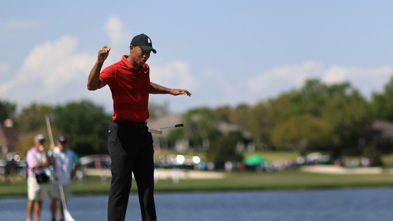 during the final round at the Arnold Palmer Invitational Presented By MasterCard at Bay Hill Club and Lodge on March 18, 2018 in Orlando, Florida. 