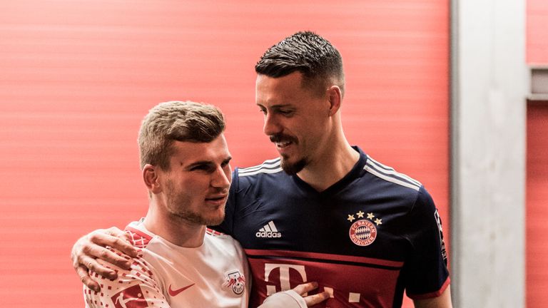 Timo Werner and Sandro Wagner