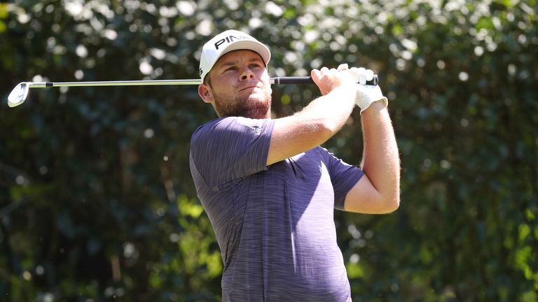Tyrrell Hatton during the final round of the WGC-Mexico Championship