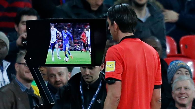 Italy claimed a late draw against England thanks to VAR
