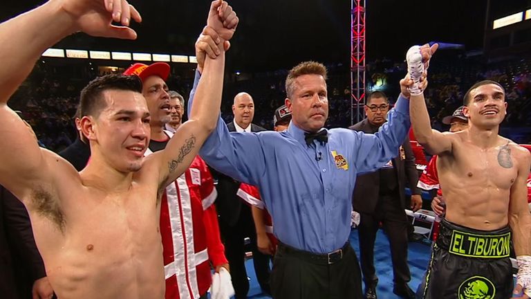 Vences vs DeLeon, StubHub Center, Carson. CA