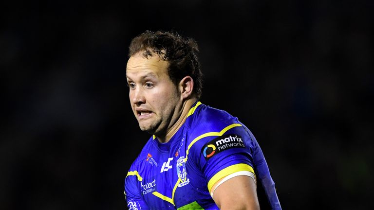 Warrington half-back Tyrone Roberts