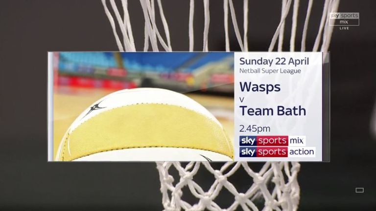 Netball Superleague - Wasps v Team Bath