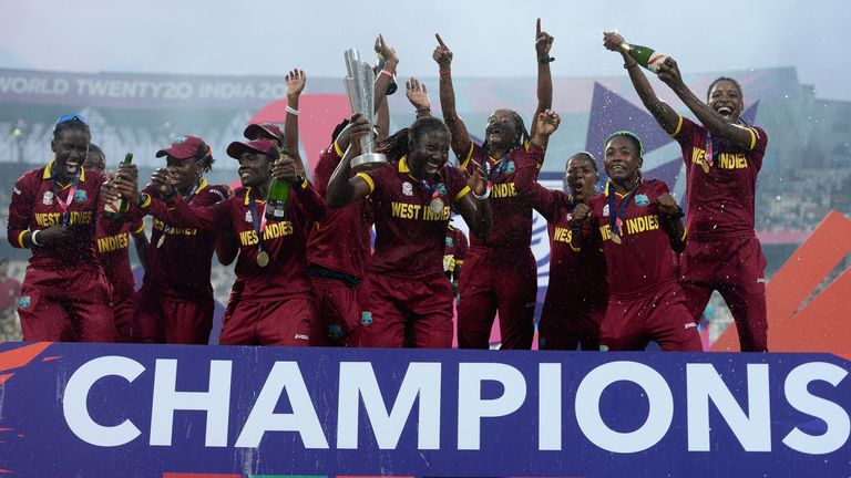 West Indies best Australia to win the 2016 Women's World T20 in India