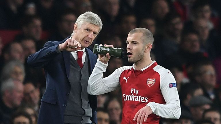 Jack Wilshere's future at the Emirates is in doubt 