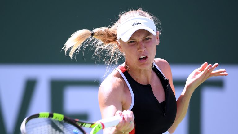 during the BNP Paribas Open at the Indian Wells Tennis Garden on March 12, 2018 in Indian Wells, California.