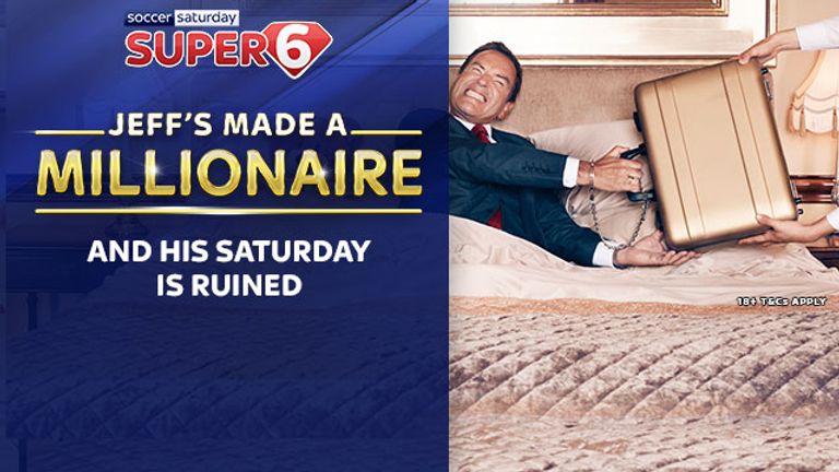 The £1million Soccer Saturday Super 6 jackpot has been won