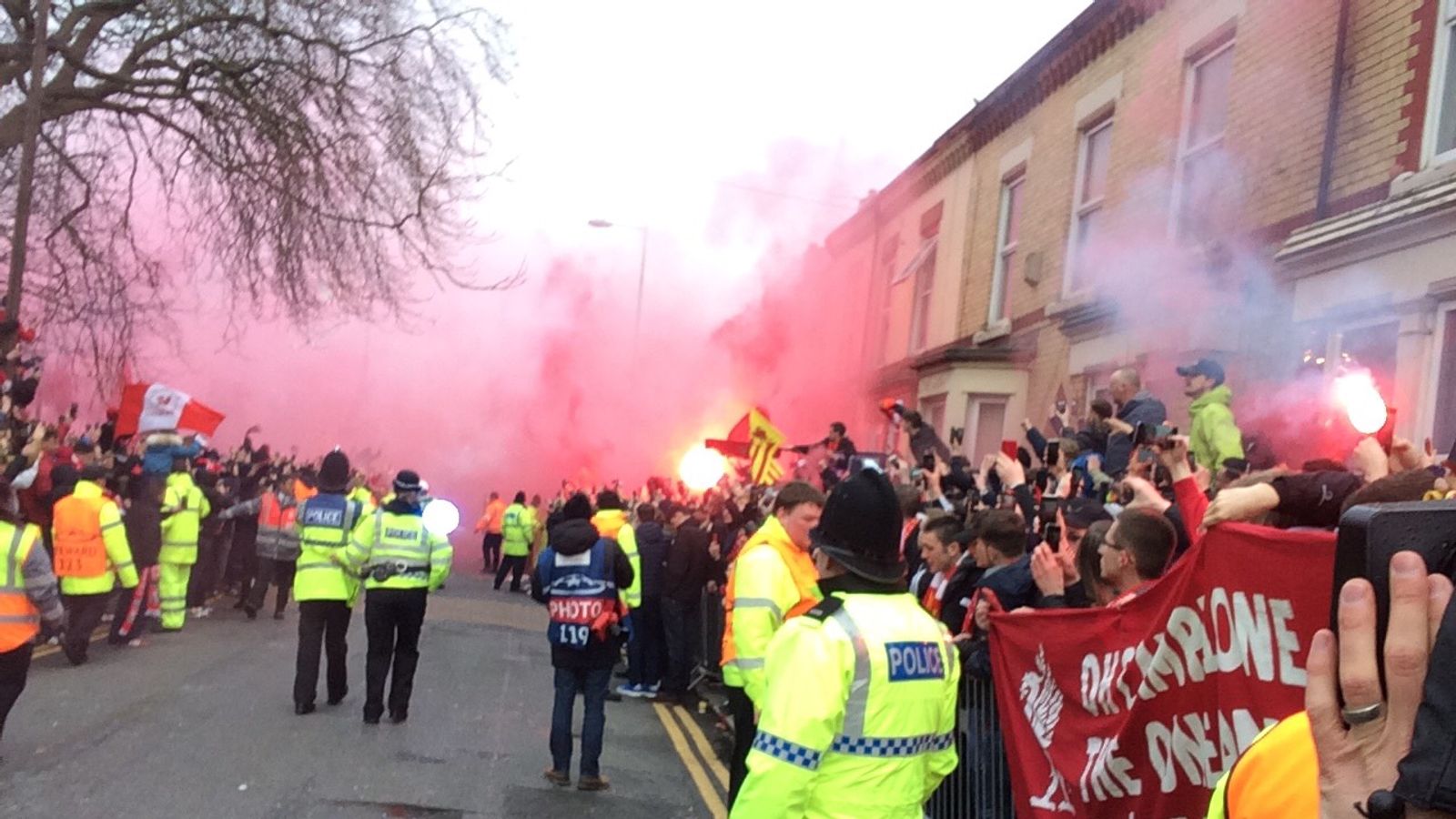 Liverpool Apologise After Man City Bus Is Damaged In Fan Attack Outside ...