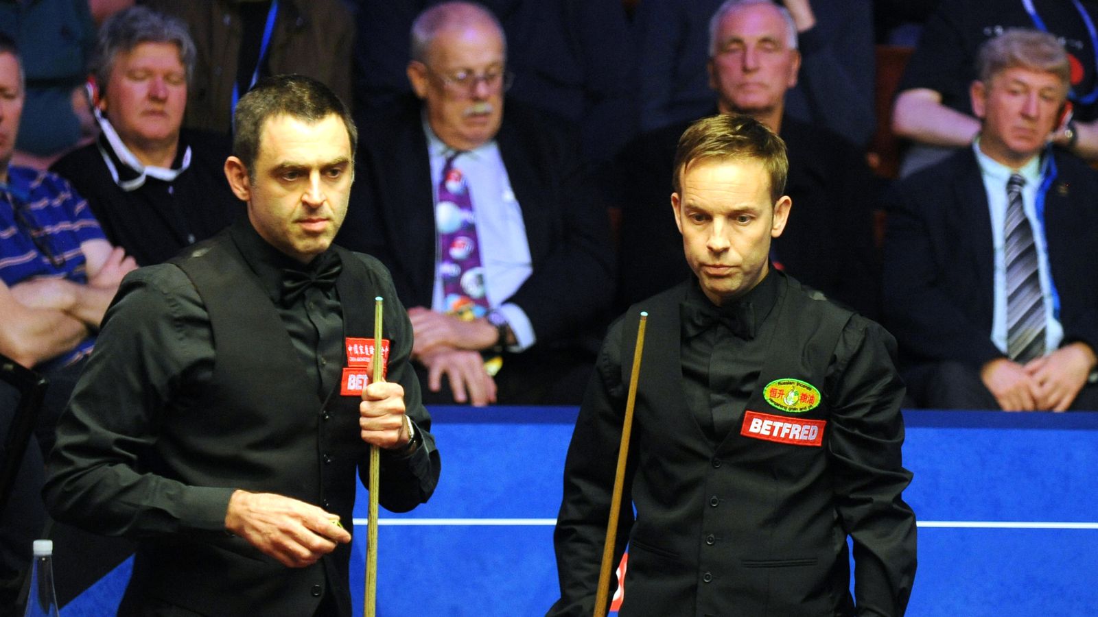 Ronnie O'Sullivan out of World Championship after angry exchange with Ali  Carter | Snooker News | Sky Sports