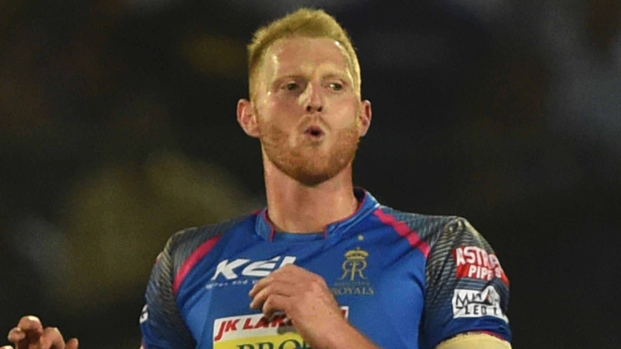 Ben Stokes Signed Jersey - Rajasthan Royals - CharityStars