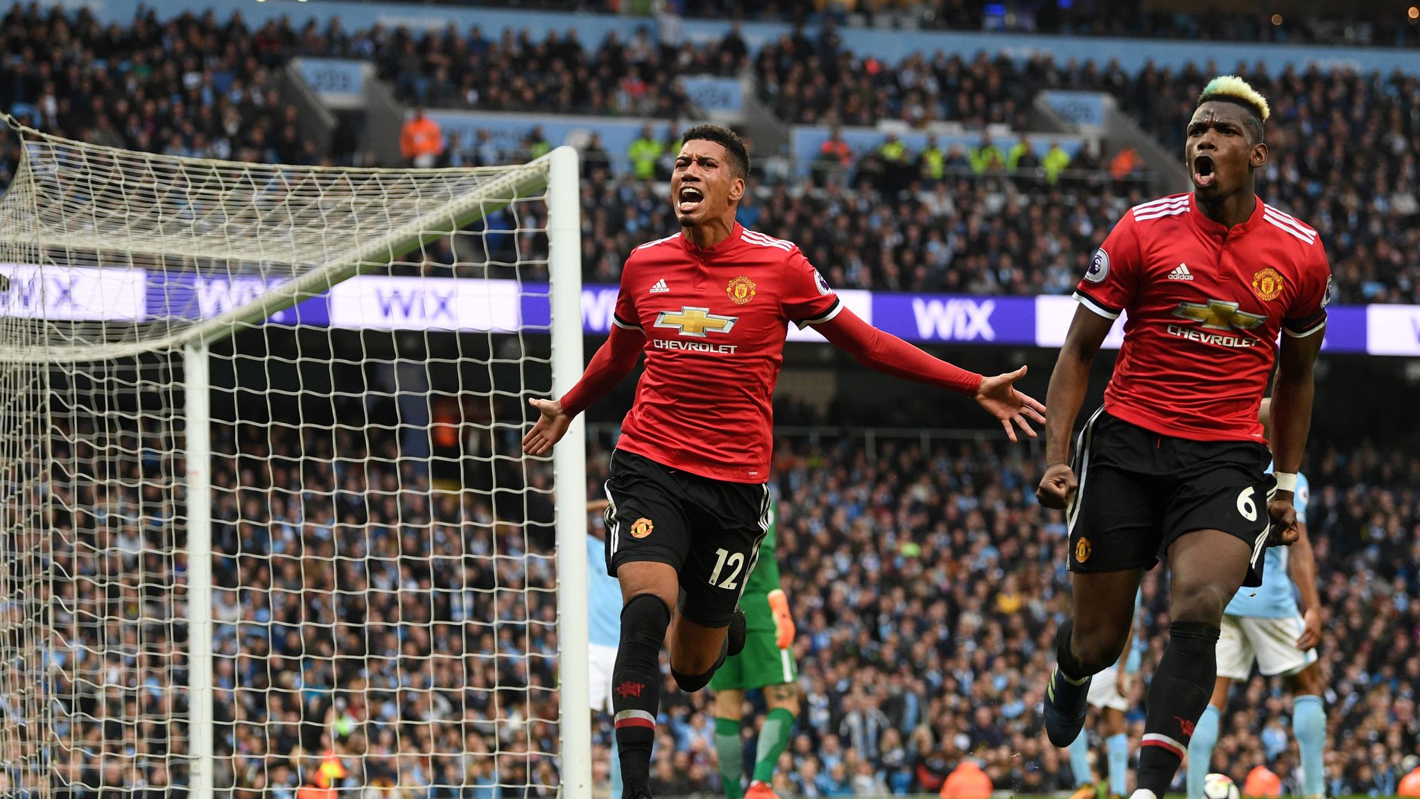 Manchester City 2-3 Manchester United: Paul Pogba sparks stunning United  fightback | Football News | Sky Sports