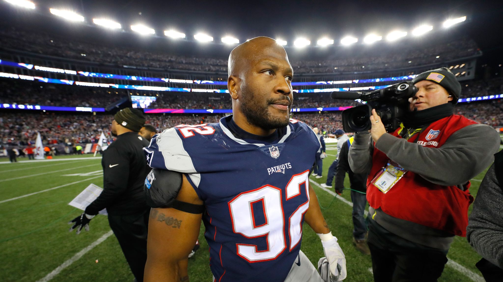 James Harrison speaks: 'A little hesitation' before signing with the  Patriots