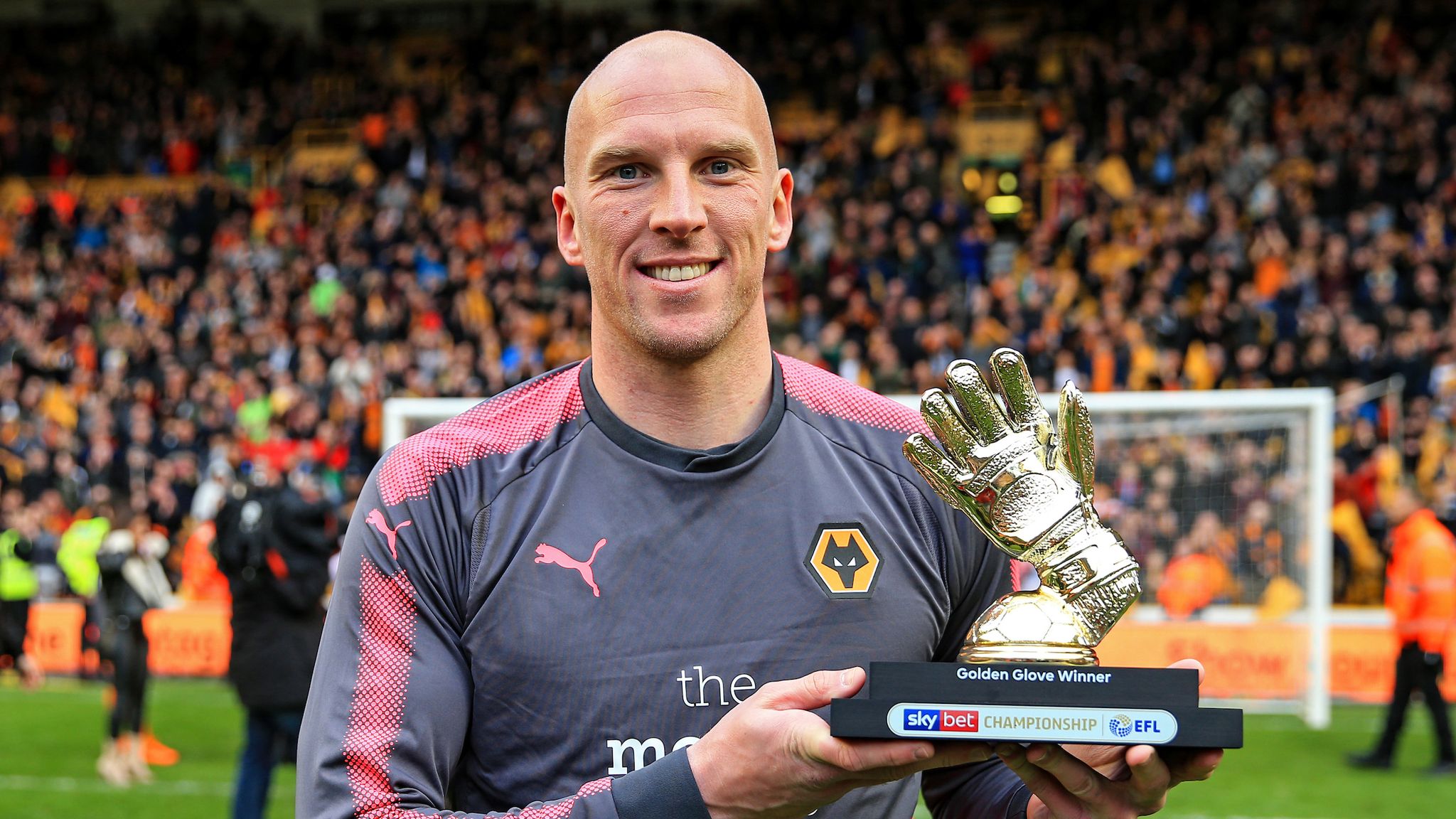 Wolves' John Ruddy wins Championship Golden Glove award, Football News