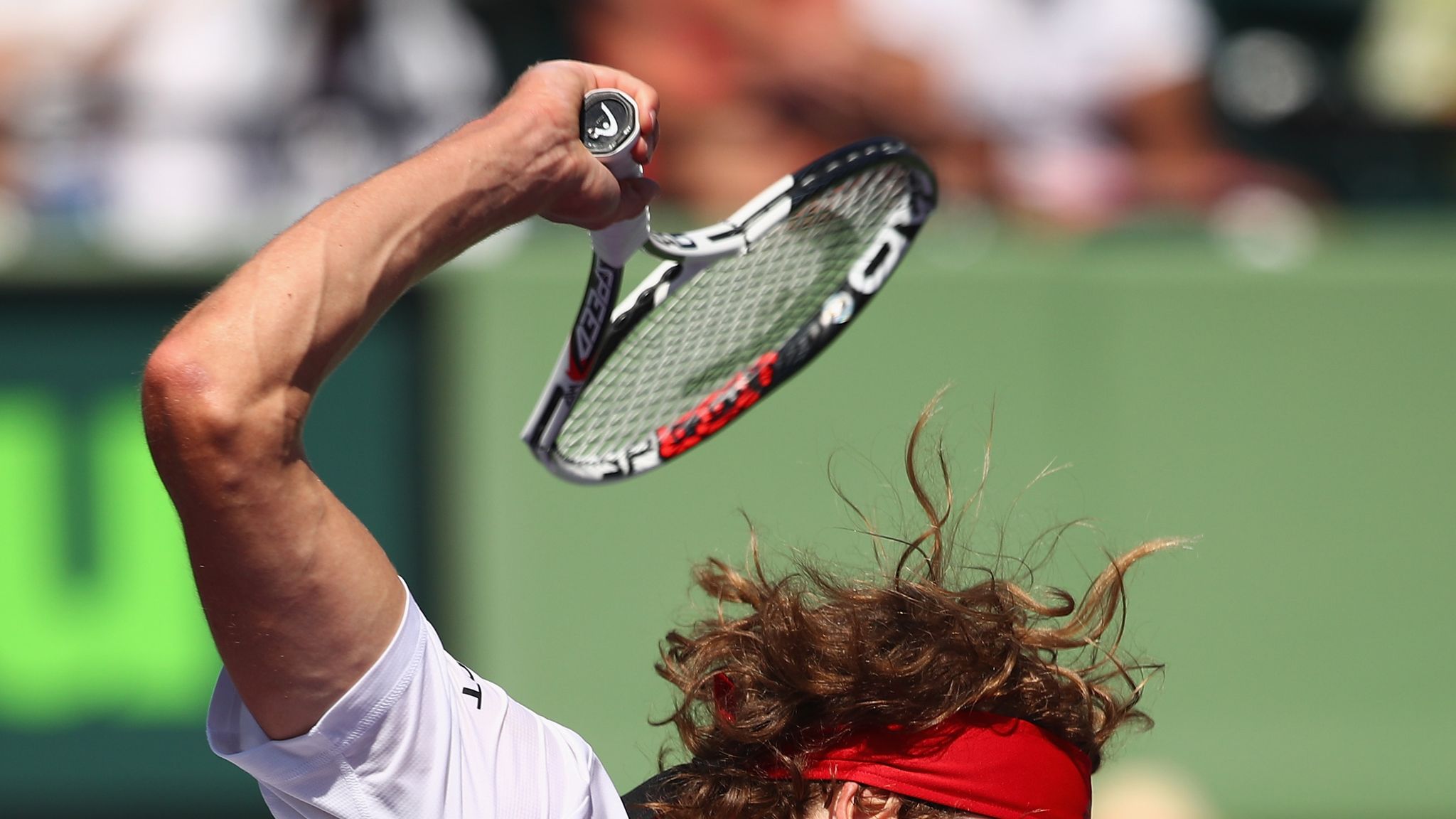 Alexander Zverev smashes racket in Miami Open final defeat to John Isner Tennis News Sky Sports