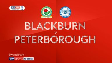 Blackburn 3-1 Peterborough