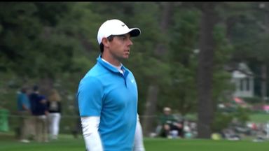 McIlroy's superb chip