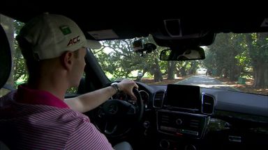 Ellis takes first drive on Magnolia Lane