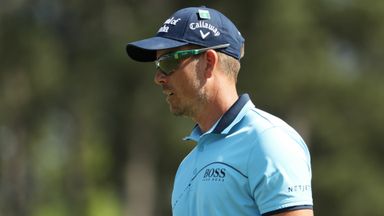 Masters R1 - Stenson Player Watch