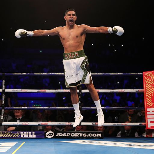 Khan returns with whirlwind win 