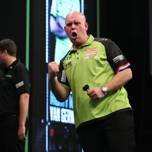 Vintage Van Gerwen seals top spot