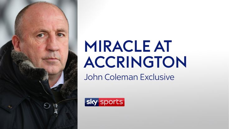 Accrington Stanley manager John Coleman looks set to guide the club to League One