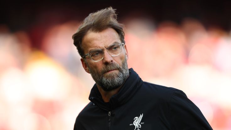 Jurgen Klopp during the Premier League match between Liverpool and AFC Bournemouth at Anfield on April 14, 2018 in Liverpool, England.