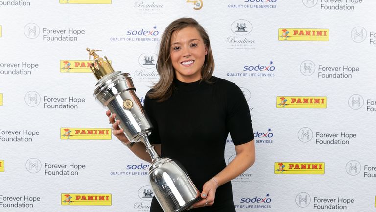 Fran Kirby has been named the PFA Women's Player of the Year