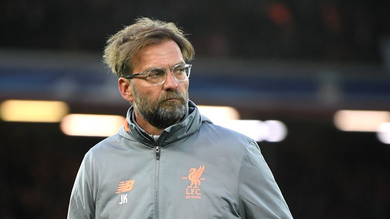  during the UEFA Champions League Quarter Final Leg One match between Liverpool and Manchester City at Anfield on April 4, 2018 in Liverpool, England.