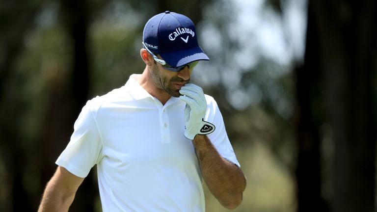 Alvaro Quiros during the final round of the Trophee Hassan II at Royal Golf Dar Es Salam on April 22, 2018 in Rabat, Morocco.