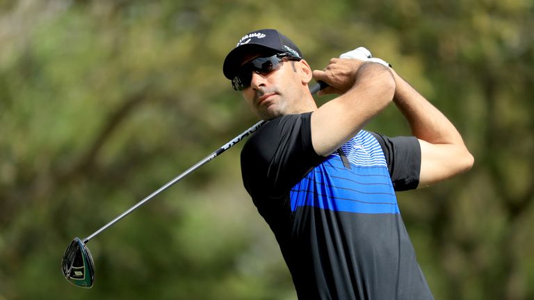Alvaro Quiros during the second round of the Trophee Hassan II at Royal Golf Dar Es Salam on April 20, 2018 in Rabat, Morocco.