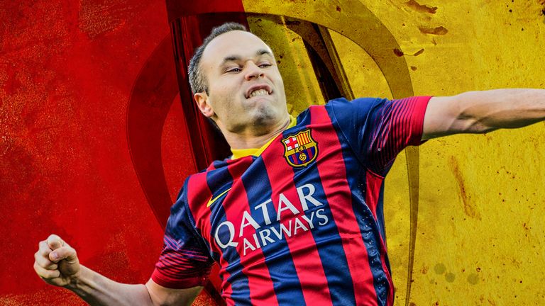 Andres Iniesta will depart for China at the end of the season