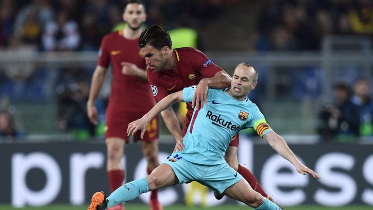 Andres Iniesta was left hurt by Barcelona's Champions League exit