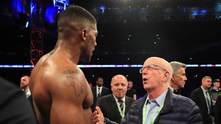 Anthony Joshua, Shelly Finkel