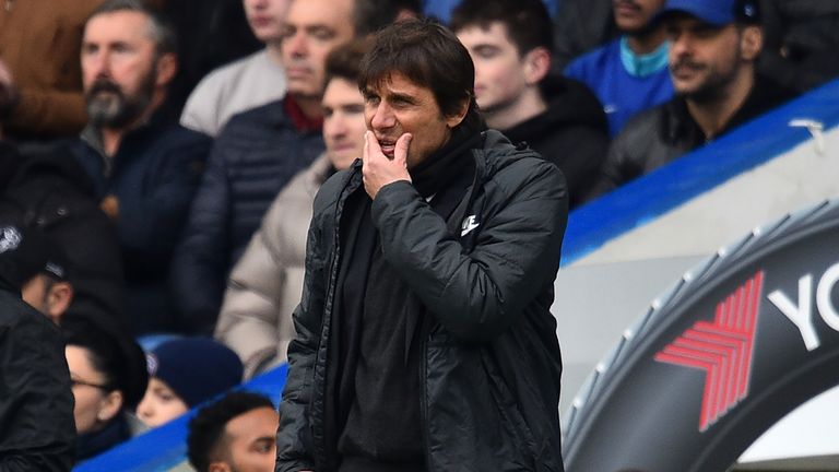 Antonio Conte's Chelsea now look set to be consigned to a Europa League place next season