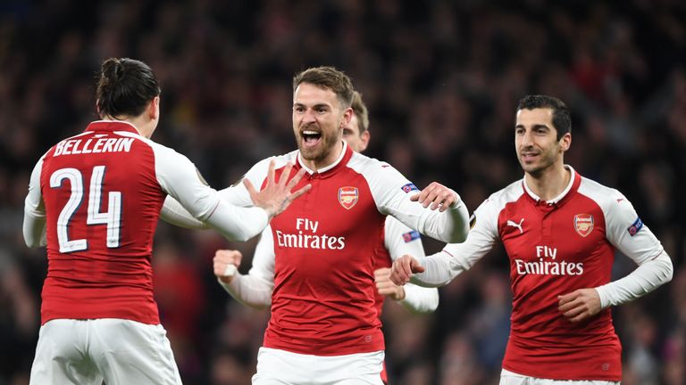 Aaron Ramsey impressed against CSKA Moscow