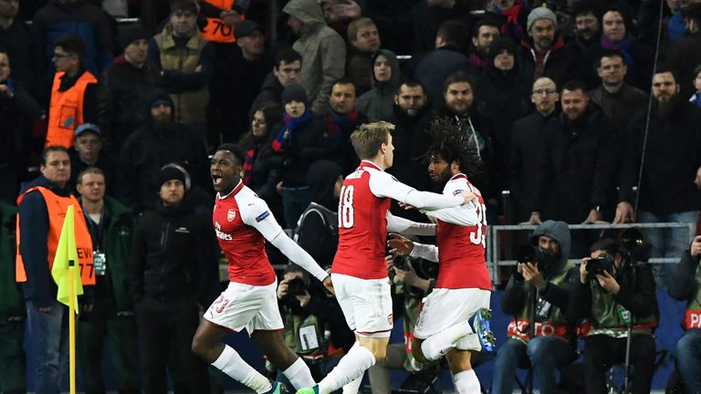 Danny Welbeck scored the goal which killed off CSKA Moscow's fightback