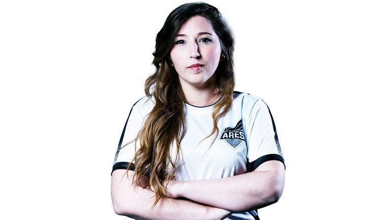Audrey ‘Irissia’ Rosique of Ares eSports (credit: Joe Brady)