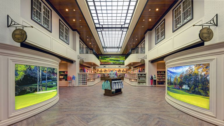 New Augusta merchandise store at the Masters