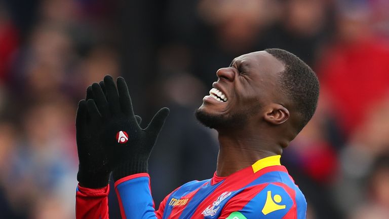 Christian Benteke has scored just two goals for Crystal Palace this season