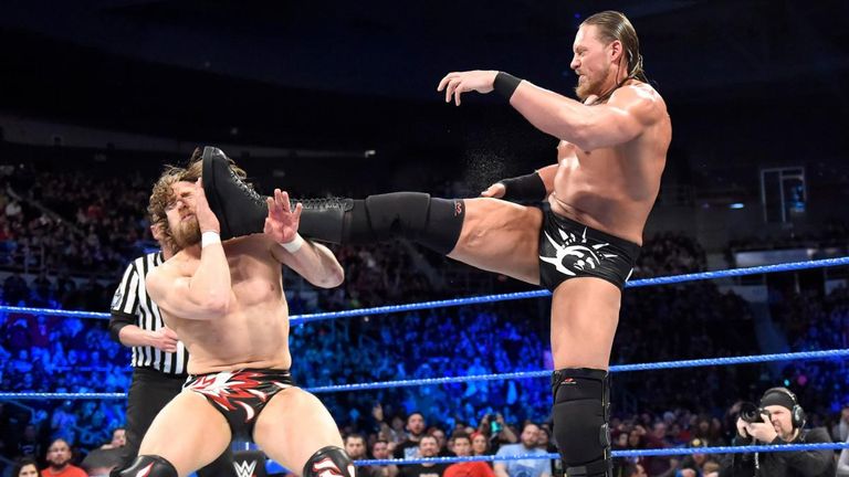 Big Cass stood tall after wiping out Daniel Bryan with a big boot