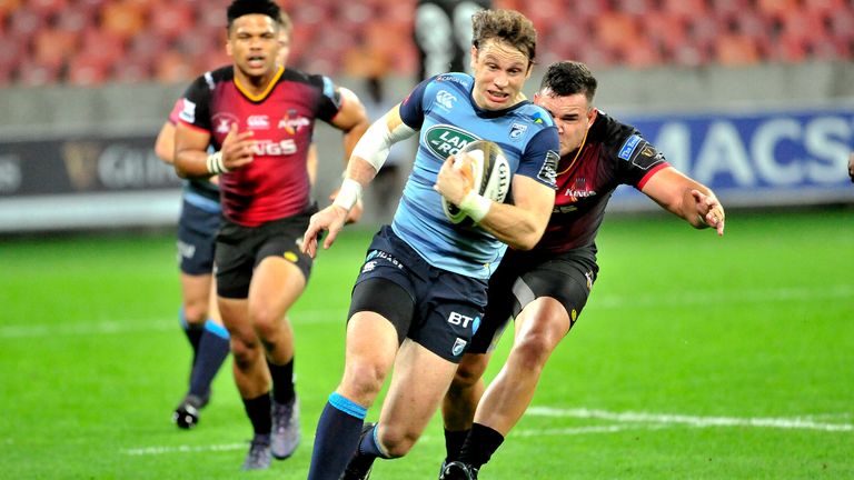 Guinness PRO14, Nelson Mandela Bay, Port Elizabeth, South Africa 14/4/2018.Southern Kings vs Cardiff Blues.Blaine Scully of Cardiff.Mandatory Credit ..INPHO/BackPagePix/Deryck Foster