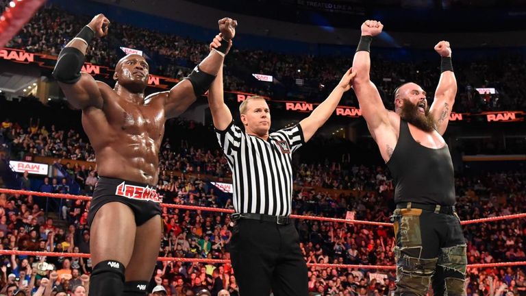 Bobby Lashley paired up with Braun Strowman in a monstrous tag team