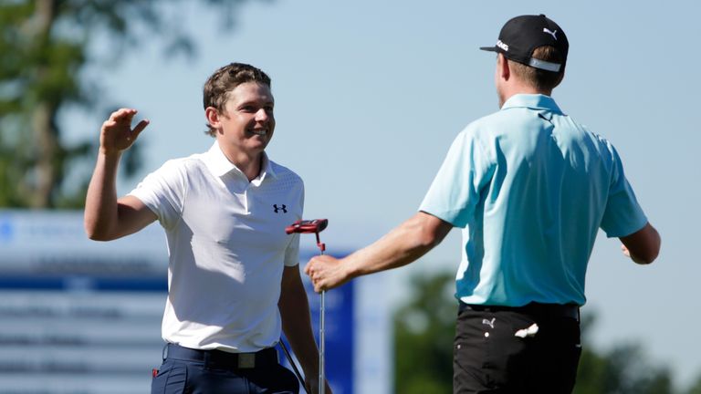 in a sudden-death playoff during a continuation of the final round of the Zurich Classic at TPC Louisiana on May 1st, 2017 in Avondale, Louisiana.