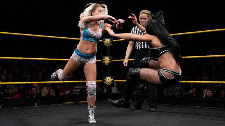 Candice LeRae looked strong in her victory over Zelina Vega
