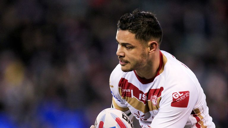 Brayden Williame scored for Catalans Dragons