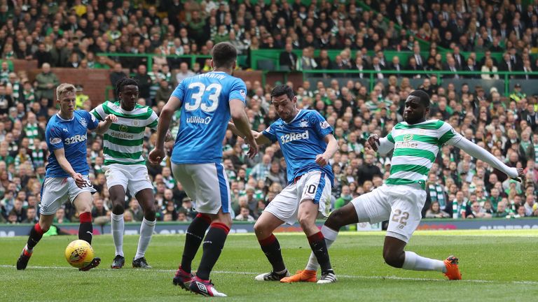 Edouard put Celtic ahead in the 14th minute from close range