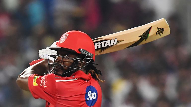 Chris Gayle, Indian Premier League, IPL, Kings XI Punjab (Credit: AFP)