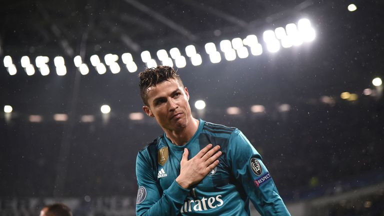 Cristiano Ronaldo Real Madrid v Juventus