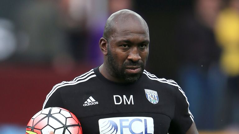 Darren Moore was made first-team coach by Alan Pardew